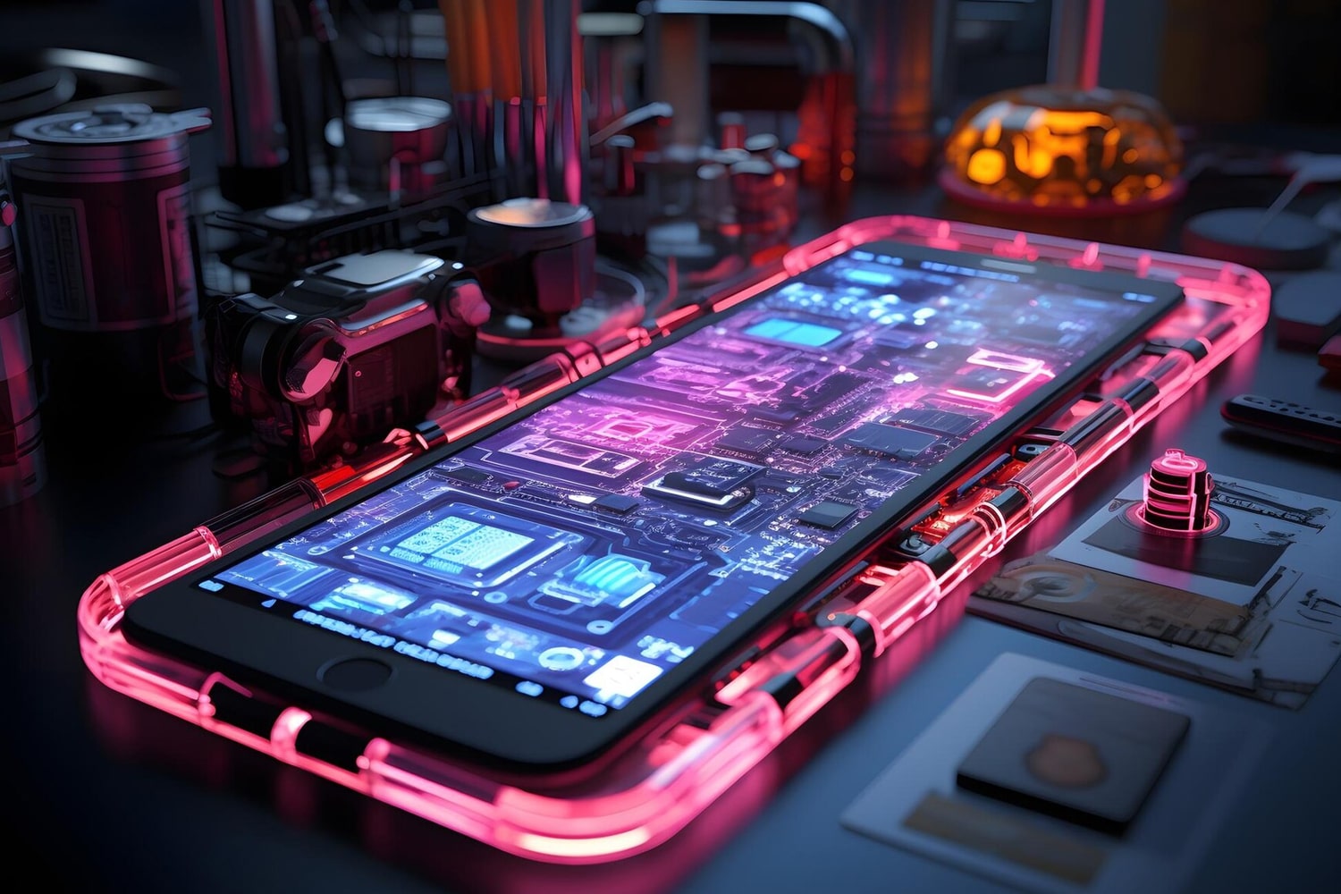 Responsive mobile app interface showcasing our design